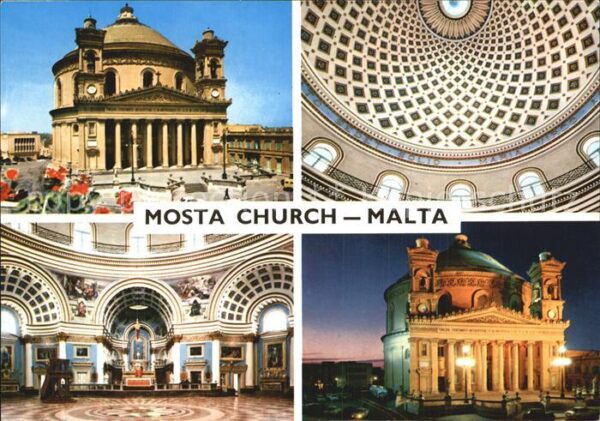 Malta Mosta Church Kirche