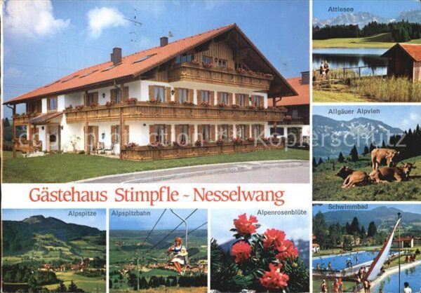 Nesselwang Gästehaus Stimpfle Attlesee Allgäuer Al