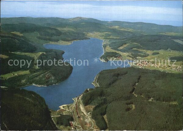 Schluchsee Wasserkraftwerk Schwarzwald Fliegeraufn