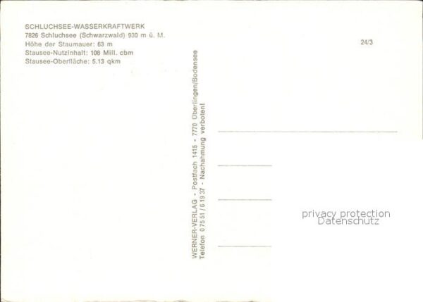 Schluchsee Wasserkraftwerk Schwarzwald Fliegeraufn – Bild 2