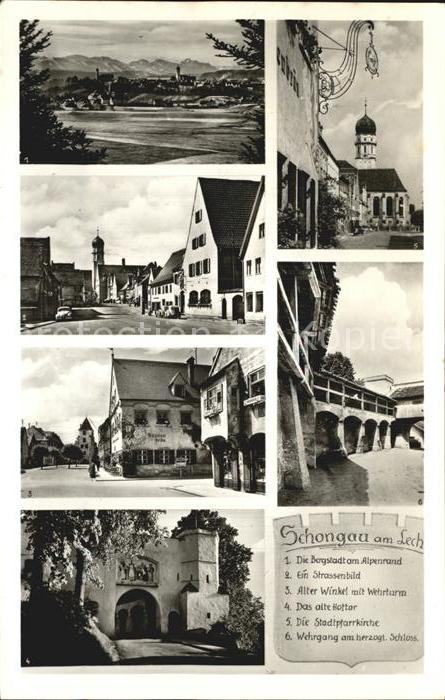 Schongau Stadtpfarrkirche Wehrgang am herzoglich