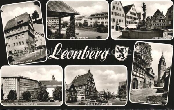 Leonberg Wuerttemberg Evangelisches Altenheim Schwarzer Adler