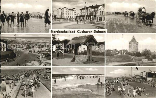 Duhnen Nordseebad Wattwanderung Strand Promenade Leuchttu