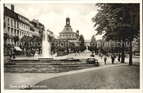 Bonn Rhein Kaiserplatz