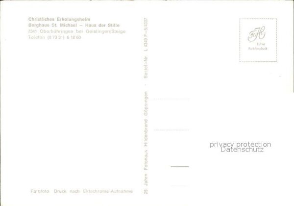 Oberboehringen Christliches Erholungsheim Berghaus San – Bild 2