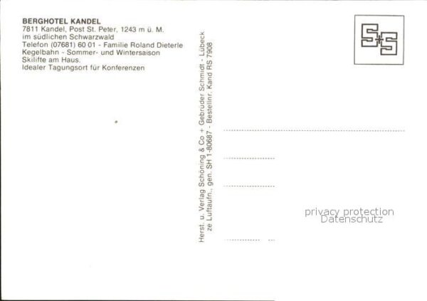 Kandel Waldkirch Breisgau Berghotel Kandel – Bild 2