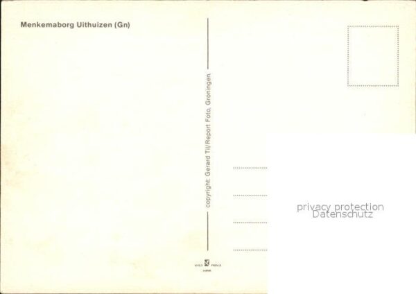 Uithuizen Fliegeraufnahme Menkemaborg – Bild 2