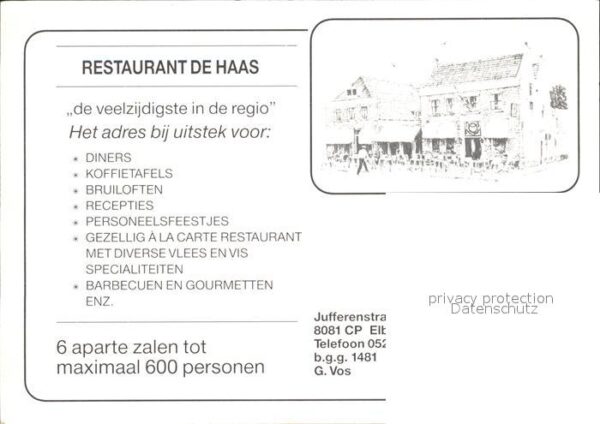 Elburg Restaurant De Haas – Bild 2