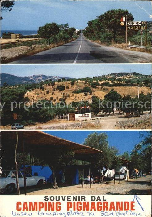 Trebisacce Camping Pignagrande Zeltplätze Gesamtan
