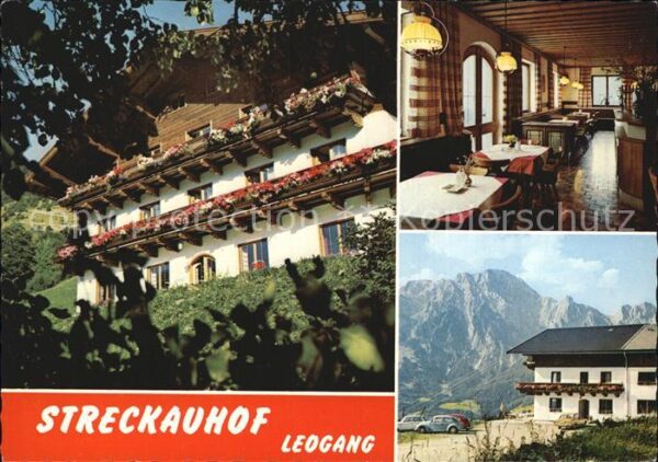 Leogang Gasthof Pension Streckauhof