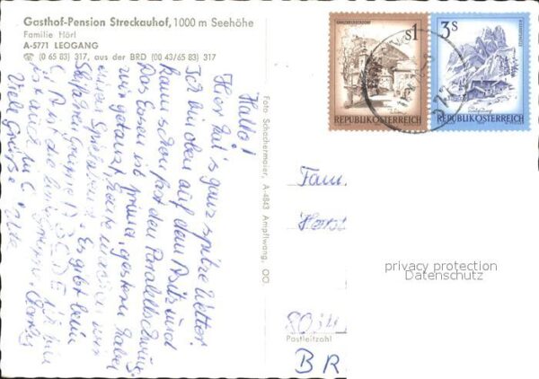 Leogang Gasthof Pension Streckauhof – Bild 2