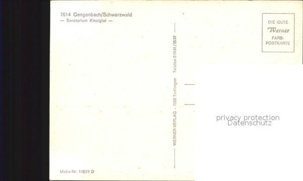 Gengenbach Sanatorium Kinzigtal – Bild 2