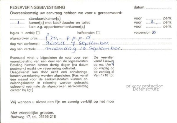 Schiermonnikoog Hotel Dunzicht – Bild 2