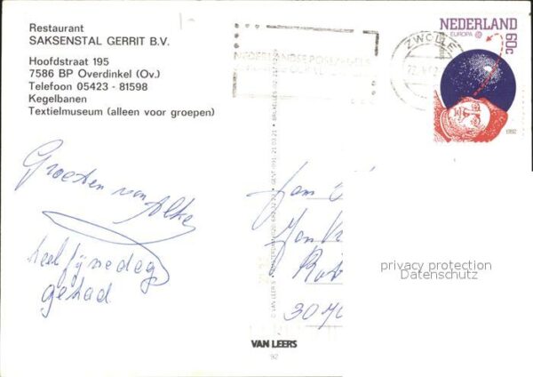Overdinkel Textilmuseum Restaurant Saksenstal Gerr – Bild 2