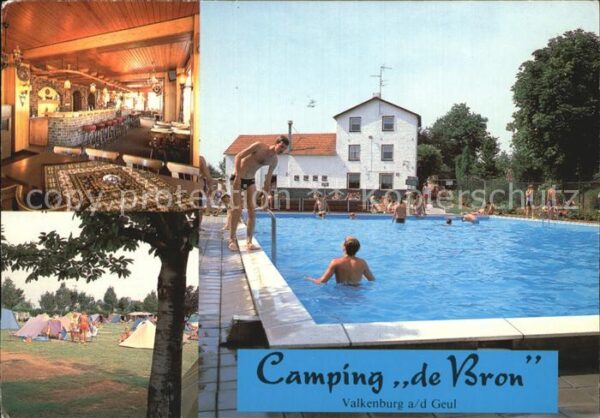 Valkenburg aan de Geul Camping de Bron Restaurant Zeltplatz Sc