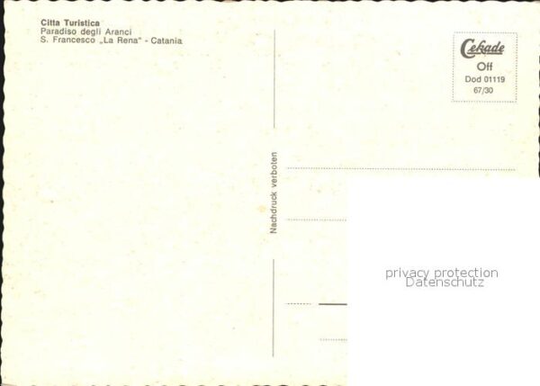 Catania Fliegeraufnahme Citta Turistica – Bild 2