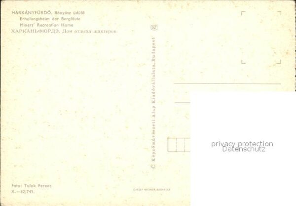 Harkany Erholungsheim der Bergleute – Bild 2