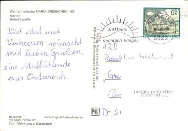 Maria Dreieichen Wallfahrtskirche Marterl Bründlkapelle – Bild 2