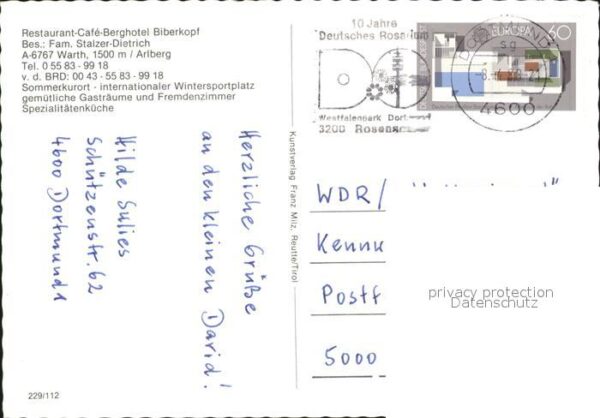 Warth Vorarlberg Restaurant Cafe Berghotel Biberkopf – Bild 2