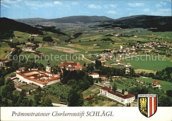 Schlaegl Fliegeraufnahme Prämonstratense Chorher