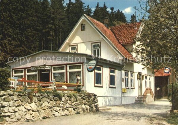 Festenburg Clausthal-Zellerfeld Waldgasthaus Grüne Tanne