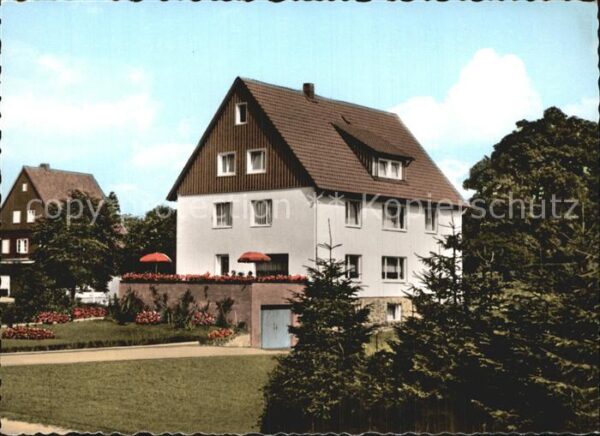 Hahnenklee-Bockswiese Harz Gästehaus Erika Kaffee am Kurpark