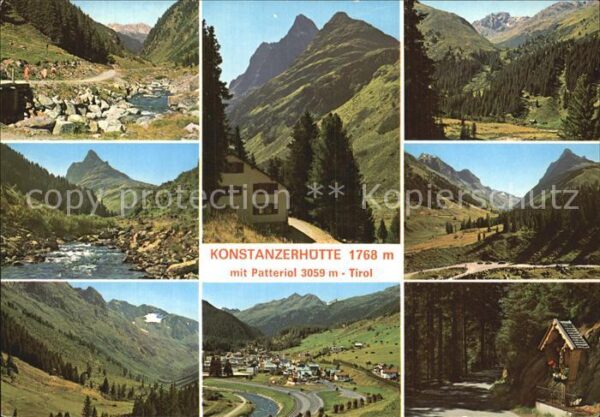 St Anton Arlberg Konstanzer Hütte  mit Patteriol