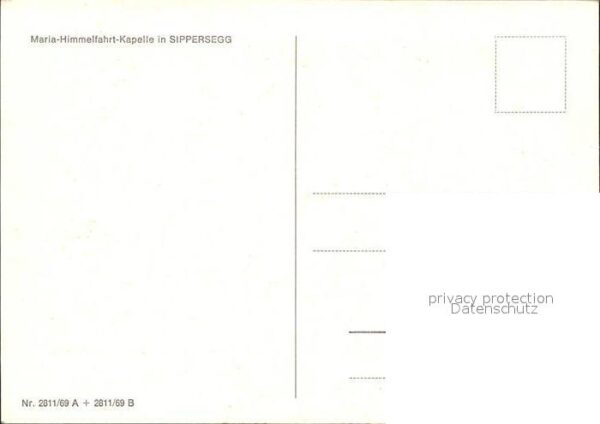 Sippersegg Maria Himmelfahrt Kapelle – Bild 2