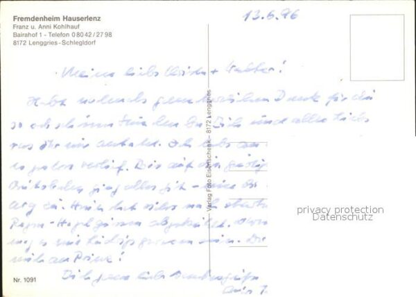 Lenggries Fremdenheim Hauserlenz – Bild 2
