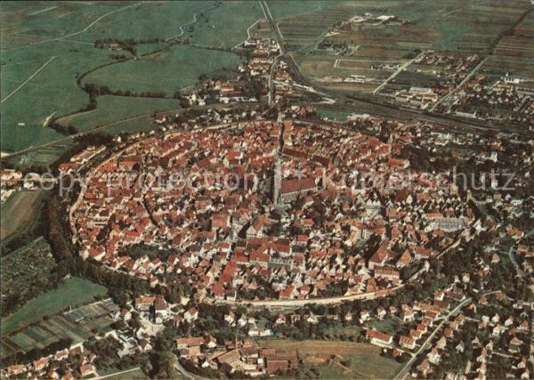 Noerdlingen Fliegeraufnahme