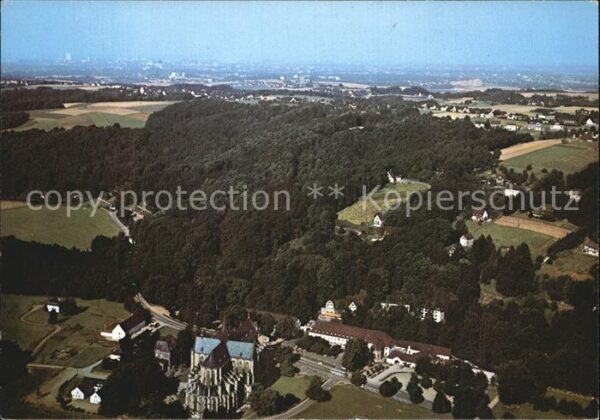 Altenberg Rheinland Dom Fliegeraufnahme