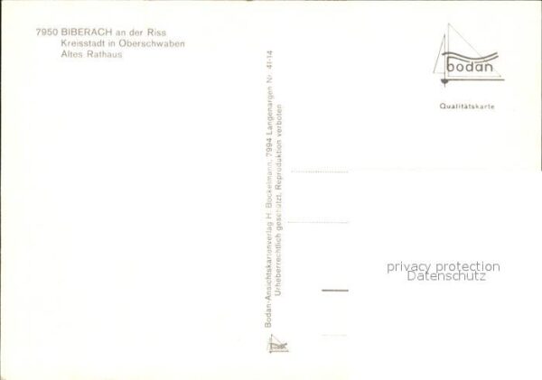 Biberach Riss Altes Rathaus – Bild 2