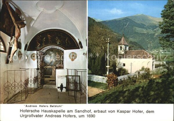 St Leonhard Passeier Hofersche Hauskapelle