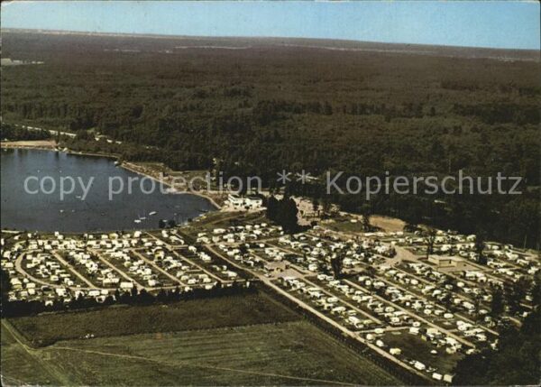 Gross-Gerau Fliegeraufnahme Campingplatz Niederwald