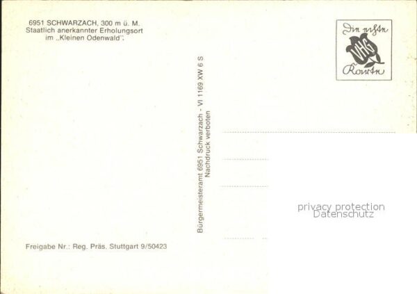 Schwarzach Odenwald Fliegeraufnahme – Bild 2