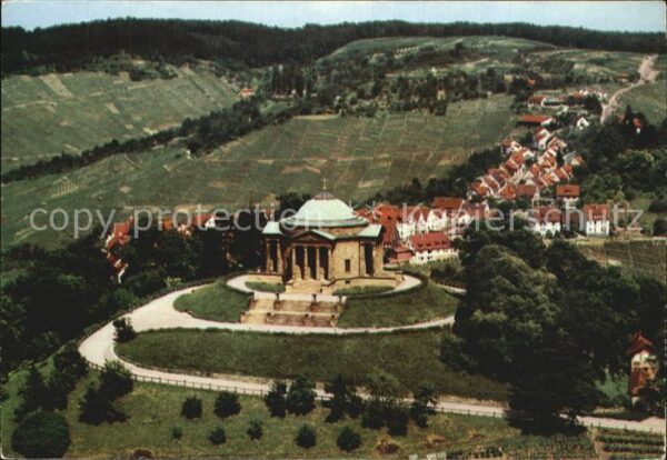 Untertuerkheim Fliegeraufnahme Grabkapelle Rotenberg