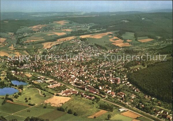 Bad Koenig Odenwald Fliegeraufnahme