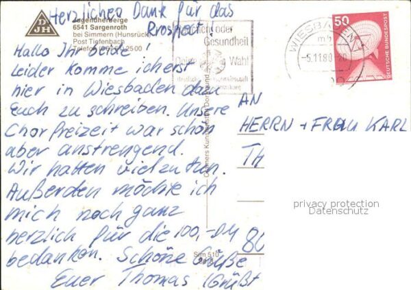 Sargenroth Jugendherberge Speiseraum Hallenbad Aus – Bild 2
