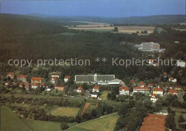 Bad Hersfeld Fliegeraufnahme Kurparkviertel