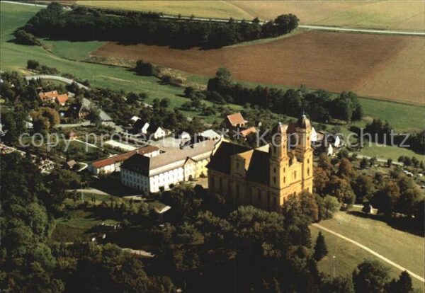 Ellwangen Jagst Fliegeraufnahme Wallfahrtskirche Schöne