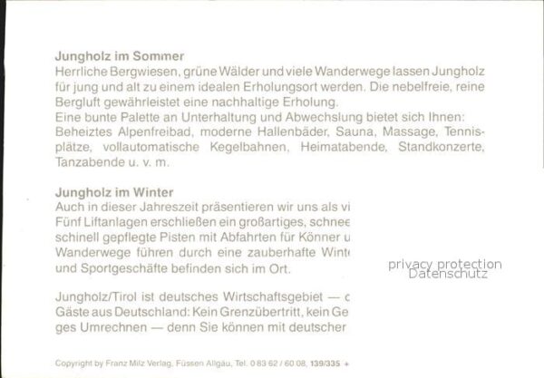 Jungholz Tirol Gasthof Pension Lochbiehler – Bild 2