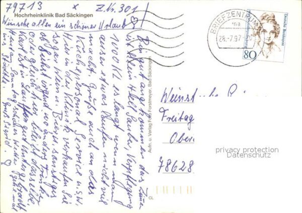 Bad Saeckingen Hochrheinklinik Kurgarten – Bild 2