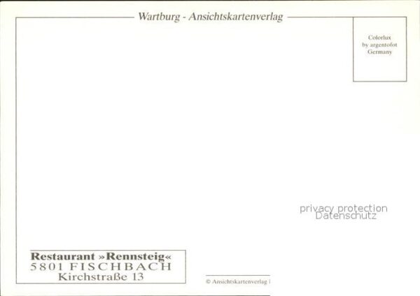 Fischbach Arnsdorf Restaurant Rennsteig – Bild 2
