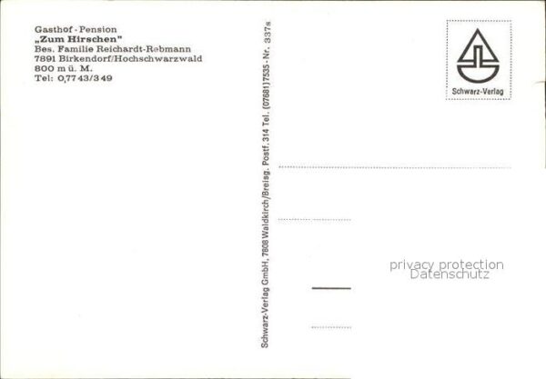 Birkendorf Gasthof Pension Zum Hirschen – Bild 2