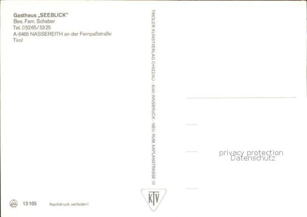 Nassereith Gasthaus Seeblick Panorama Doppelzimmer – Bild 2