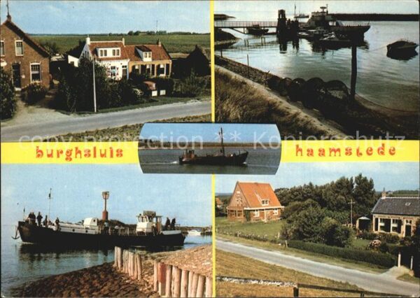 Haamstede Anlegestelle Fischkutter Teilansicht
