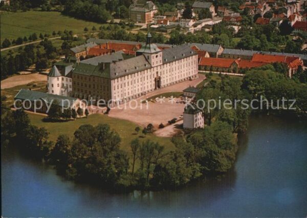 Schleswig Schlei Fliegeraufnahme Schloss Gottorf mit Bur