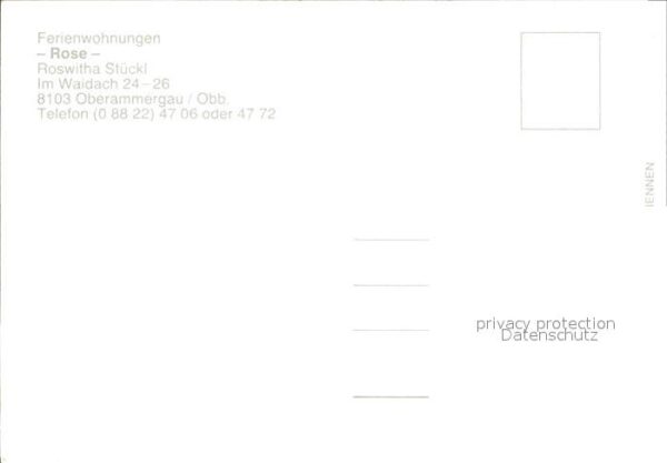 Oberammergau Ferienwohnungen Rose – Bild 2