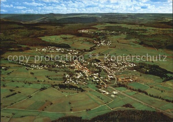 Schwarzach Odenwald Fliegeraufnahme