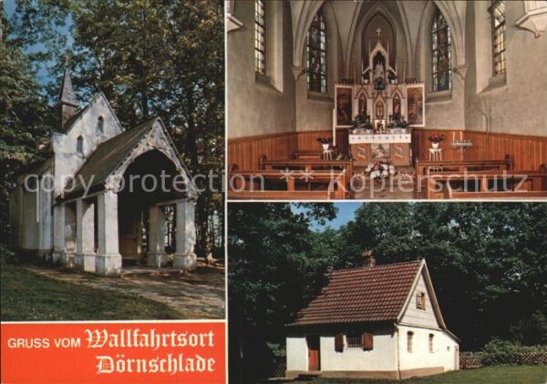 Wenden Biggetal Wallfahrtskapelle Dörnschlade